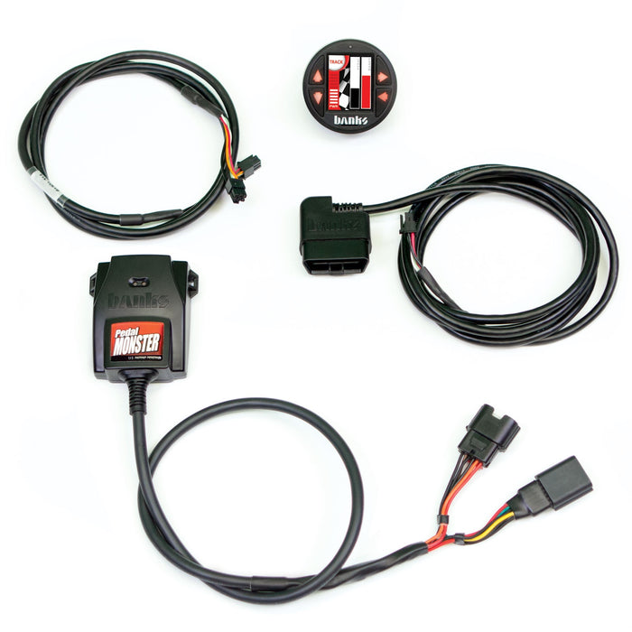 Banks Power 64312 PedalMonster® Kit; w/Banks iDash 1.8 SuperGauge; Molex MX64; 6 Way; - Truck Part Superstore