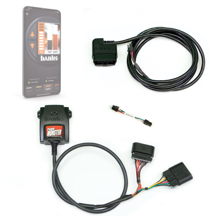 Banks Power 64320-C PedalMonster® Kit; For Use w/Phone; Aptiv GT 150; 6 Way; Stand Alone; - Truck Part Superstore
