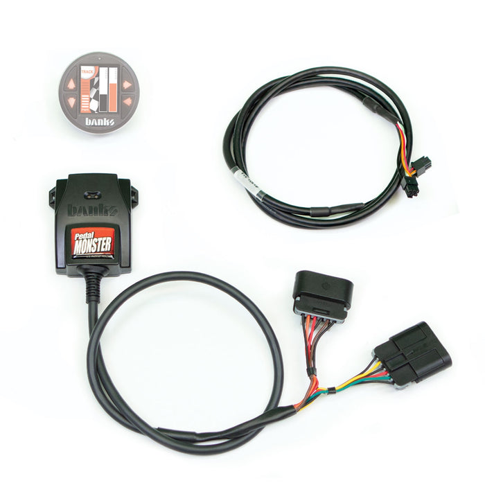 Banks Power 64321 PedalMonster® Kit; For Use w/iDash 1.8; Aptiv GT 150; 6 Way; Stand Alone; - Truck Part Superstore