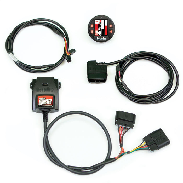 Banks Power 64322-C PedalMonster® Kit; w/Banks iDash 1.8 SuperGauge; Aptiv GT 150; 6 Way; - Truck Part Superstore