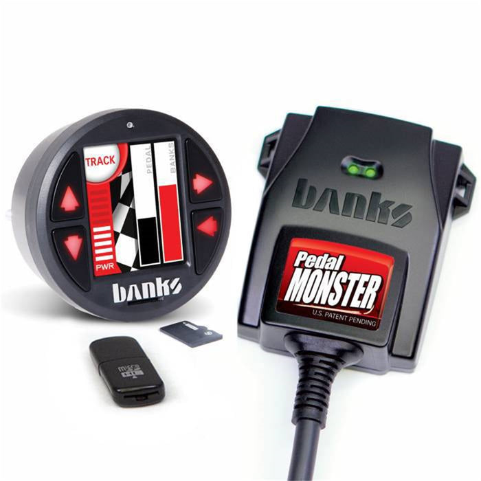 Banks Power 64313-C PedalMonster® Kit; w/Banks iDash 1.8 DataMonster; Molex MX64; 6 Way; - Truck Part Superstore