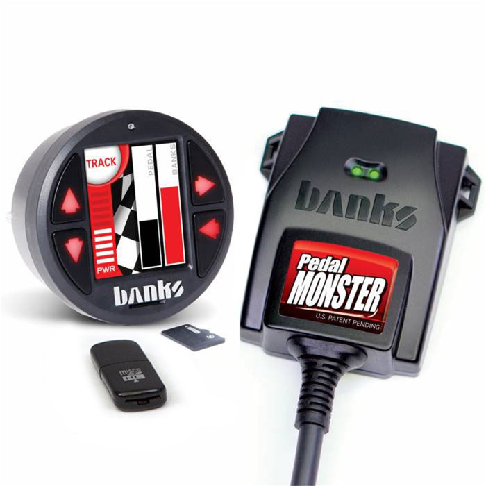 Banks Power 64323-C PedalMonster® Kit; w/Banks iDash 1.8 DataMonster; Aptiv GT 150; 6 Way; - Truck Part Superstore