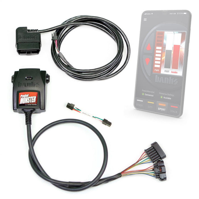 Banks Power 64345 PedalMonster® Kit; Use w/Phone; Standalone; - Truck Part Superstore