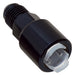 Russell 644003 Straight Swivel Coupler Adapter; Black; -8AN; [Available While Supplies Last]; - Truck Part Superstore
