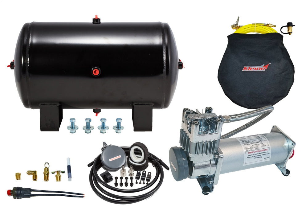 Kleinn Automotive Air Horns 6450 AirHornCompressorKit - Truck Part Superstore
