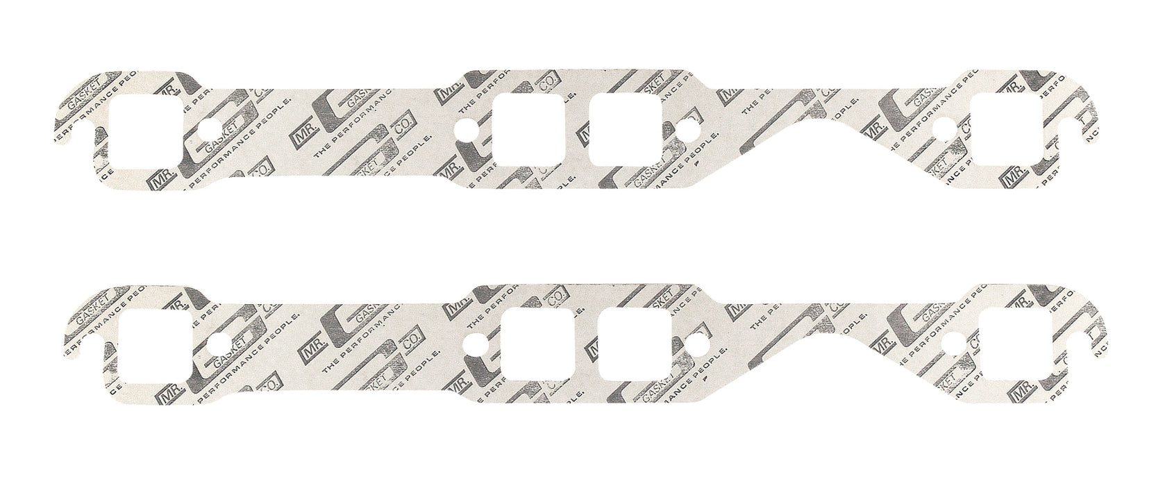 Mr Gasket 6452 Exhaust Gasket Set; Square Port Shape; Port Dimensions W-1.25 in. x H-1.30 in.; - Truck Part Superstore