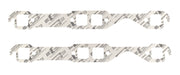 Mr Gasket 6452 Exhaust Gasket Set; Square Port Shape; Port Dimensions W-1.25 in. x H-1.30 in.; - Truck Part Superstore