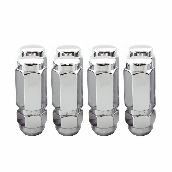 McGard 64806 Chrome Cone Seat Style Lug Nut Set (9/16-18 Thread Size) - Set of 8 Lug Nuts - Truck Part Superstore