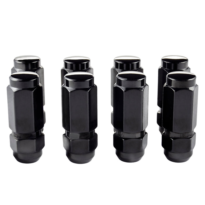 McGard 64816 Black Cone Seat Style Lug Nut Set (9/16-18 Thread Size) - Set of 8 Lug Nuts - Truck Part Superstore