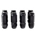 McGard 64816 Black Cone Seat Style Lug Nut Set (9/16-18 Thread Size) - Set of 8 Lug Nuts - Truck Part Superstore