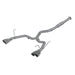 MBRP S4802304 Subaru 3 Inch Cat Back Exhaust System Dual Split Rear-Quad Tips For 11-21 Subaru Impreza WRX Pro Series MBRP - Truck Part Superstore
