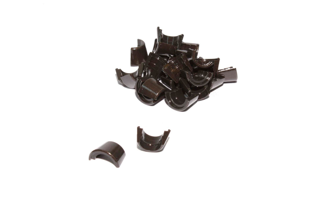 COMP Cams 612-12 Set of 12 - 10 Degree, 3/8", Single Groove Locks w/ Lash Cap Recess - Truck Part Superstore