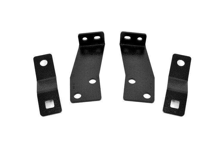 Rough Country 1124 Jeep Rear Bumper Brackets 07-18 Wrangler JK Rough Country - Truck Part Superstore