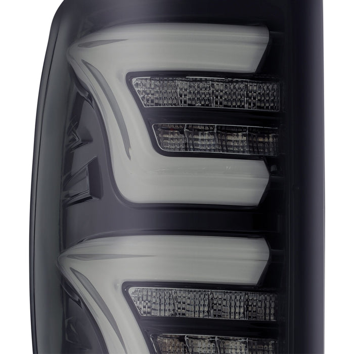 AlphaRex 650010 LED Taillights Jet Black - Truck Part Superstore