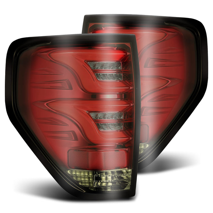 AlphaRex 650020 LED Taillights Red Smoke - Truck Part Superstore