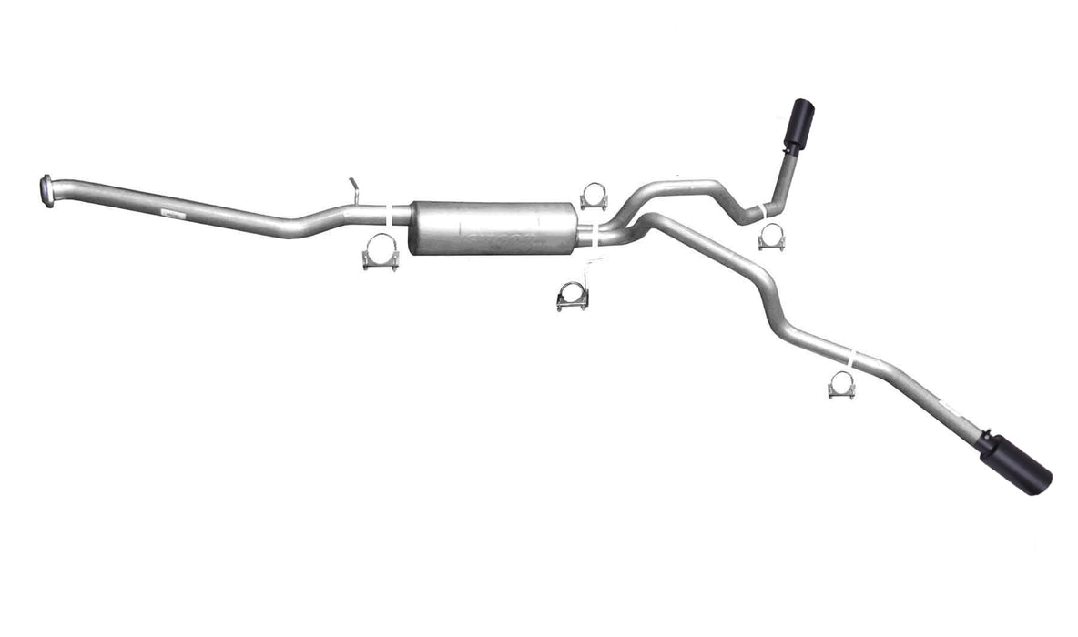 Gibson Performance Exhaust 65003B Black Elite Cat-Back Dual Extreme Exhaust System; Stainless - Truck Part Superstore