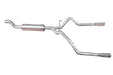 Gibson Performance Exhaust 6502 Cat-Back Dual Split Exhaust System; Aluminized - Truck Part Superstore