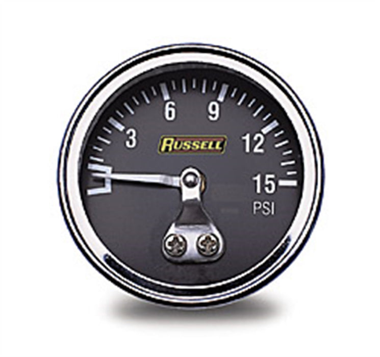 Russell 650350 Fuel Pressure Gauge 1.5 in. Gauge - Truck Part Superstore