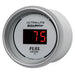 AutoMeter 6510 GAUGE; FUEL LEVEL; 2 1/16in.; 0-280O PROGRAM.; DIGITAL; SILVER DIAL W/RED LED - Truck Part Superstore