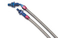 Russell 651105 Fuel Hose Kit; w/Stainless Steel Braided Hoses and Anodized Aluminum Hose Ends; - Truck Part Superstore