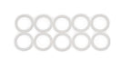 Russell 651210 Teflon Washers; -10 AN; For Bulkhead Fittings; 10 pc.; - Truck Part Superstore