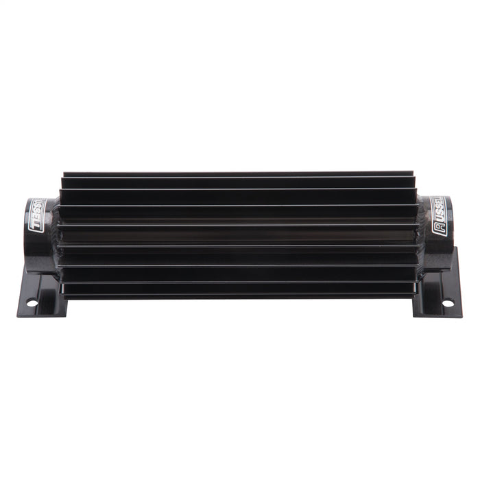 Russell 651470 Heat Sink Transmission Cooler; 8 in. Length; w/-8AN Female O-Ring Ports; - Truck Part Superstore