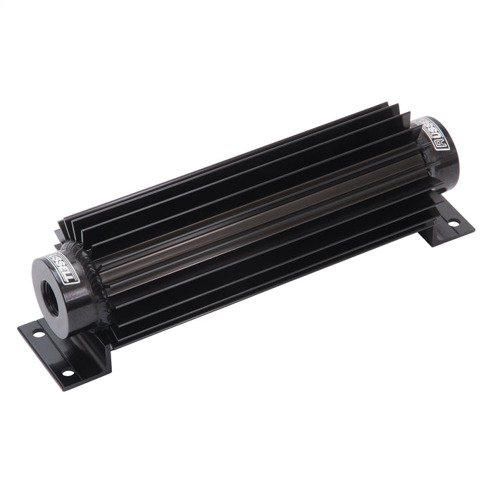 Russell 651470 Heat Sink Transmission Cooler; 8 in. Length; w/-8AN Female O-Ring Ports; - Truck Part Superstore