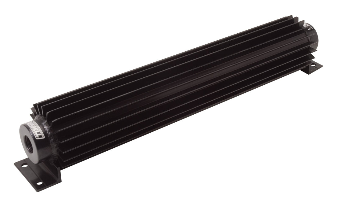 Russell 651480 Heat Sink Transmission Cooler; 15 in. Length; w/-8AN Female O-Ring Ports; - Truck Part Superstore
