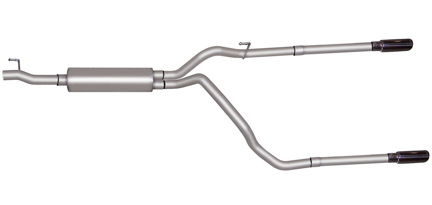 Gibson Performance Exhaust 6515 Cat-Back Dual Split Exhaust System; Aluminized - Truck Part Superstore