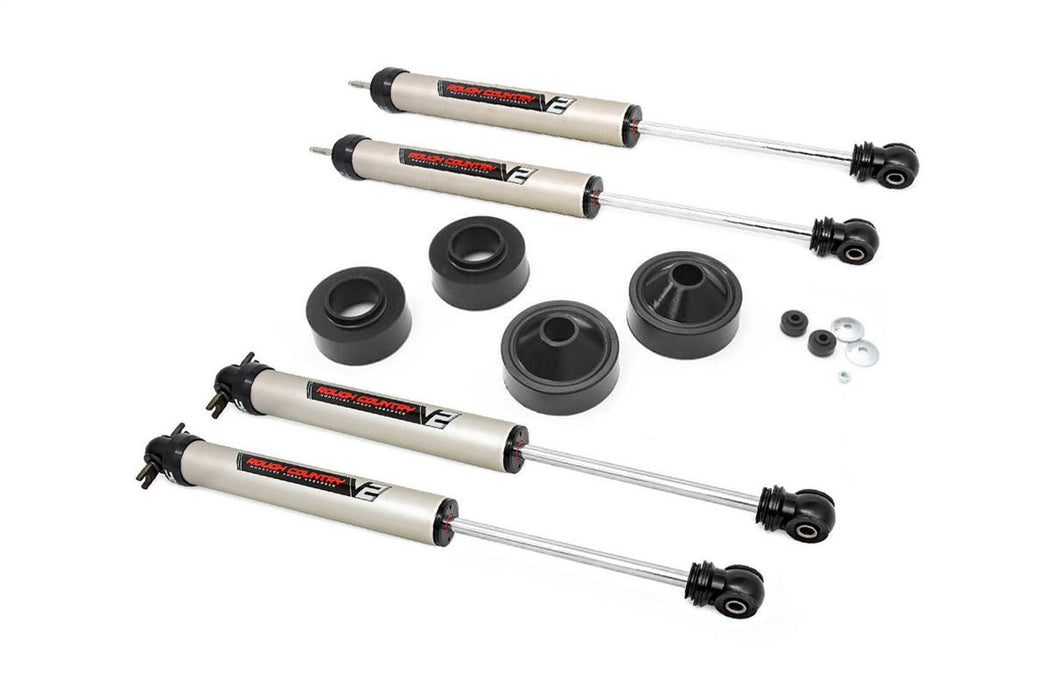 Rough Country 65171 1.75 Inch Lift Kit V2 07-18 Jeep Wrangler JK Rough Country - Truck Part Superstore