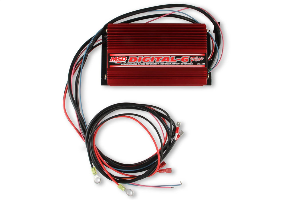 MSD 6520 Digital-6 Plus Ignition Controller; For 4/6 Even Fire/8 cyl. Engines; - Truck Part Superstore