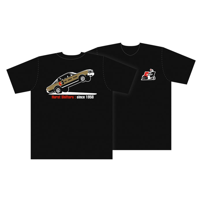 Hurst 652201 Hurst Nostalgia Shirt; Black; Small; - Truck Part Superstore