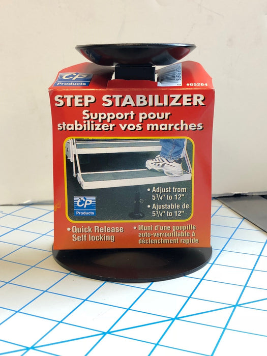 Husky Towing 65264 Provide Stability For Entry Steps Adjuste Height Black Quick Relse Self-Lock Sgl - Truck Part Superstore