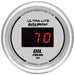 AutoMeter 6527 GAUGE; OIL PRESSURE; 2 1/16in.; 100PSI; DIGITAL; SILVER DIAL W/RED LED - Truck Part Superstore