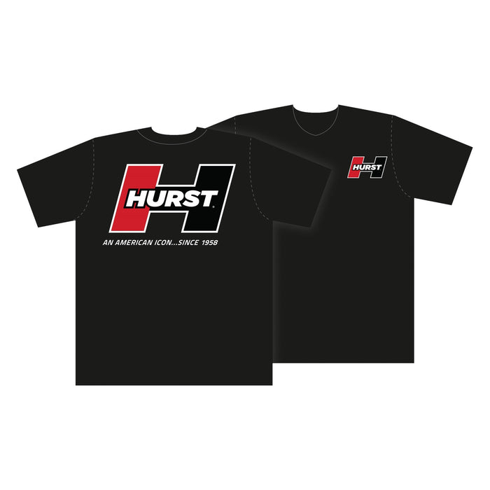 Hurst 653103 Hurst Logo T-Shirt; Black; Size XL; - Truck Part Superstore