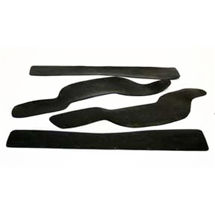 Performance Accessories PA6533 Gap Guards 92-99 Tahoe/Suburban/Yukon/Escalade 1500 2WD/4WD Gas and 02-06 Avalanche 1500 w/Cladding 2WD/4WD Gas Black Polyurethane Performance Accessories - Truck Part Superstore
