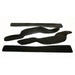 Performance Accessories PA6533 Gap Guards 92-99 Tahoe/Suburban/Yukon/Escalade 1500 2WD/4WD Gas and 02-06 Avalanche 1500 w/Cladding 2WD/4WD Gas Black Polyurethane Performance Accessories - Truck Part Superstore
