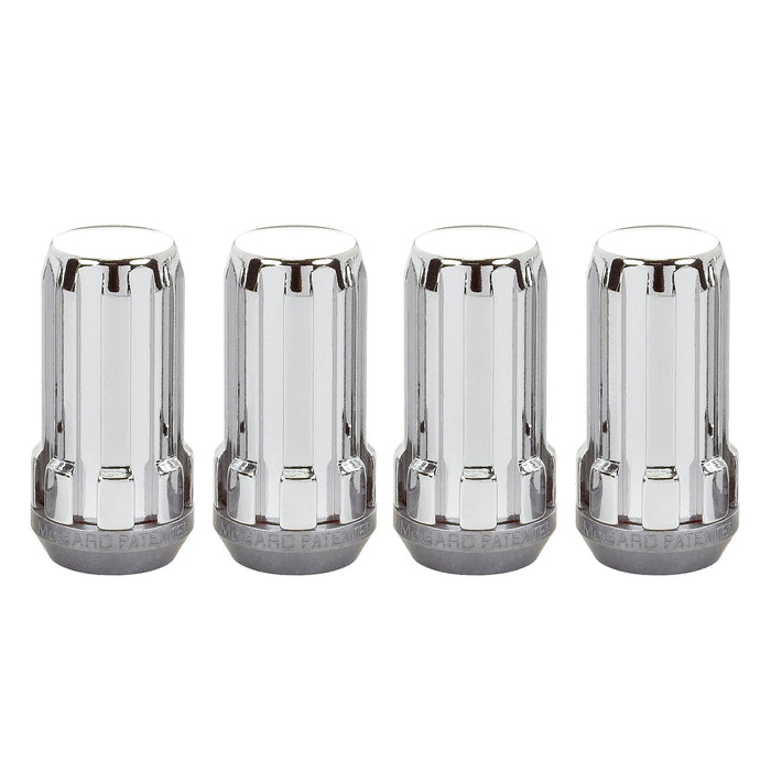 McGard 65340 Tuner Style Cone Seat Lug Nuts-Chrome - Truck Part Superstore