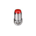 McGard 65340RC Tuner Style Cone Seat Lug Nuts-Chrome w/Red Caps - Truck Part Superstore