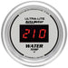 AutoMeter 6537 GAUGE; WATER TEMP; 2 1/16in.; 340deg.F; DIGITAL; SILVER DIAL W/RED LED - Truck Part Superstore