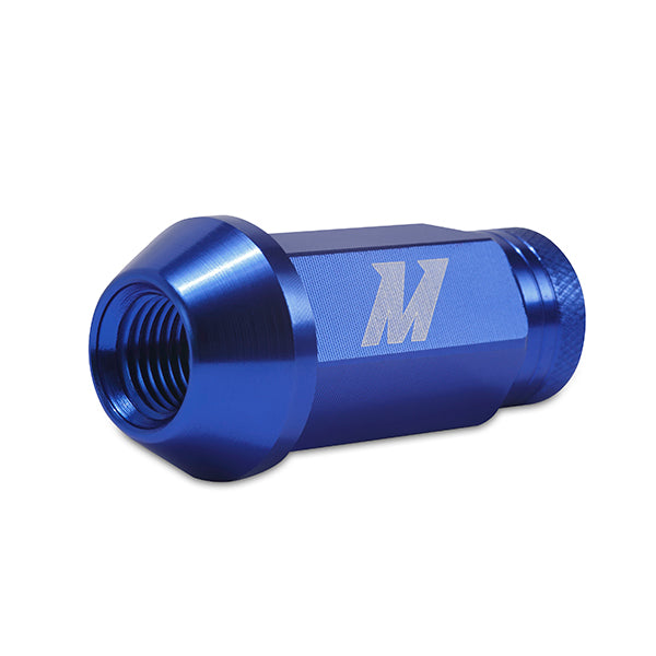 Mishimoto MMLG-15-LOCKBL Mishimoto Aluminum Locking Lug Nuts, M12 x 1.5, Blue - Truck Part Superstore