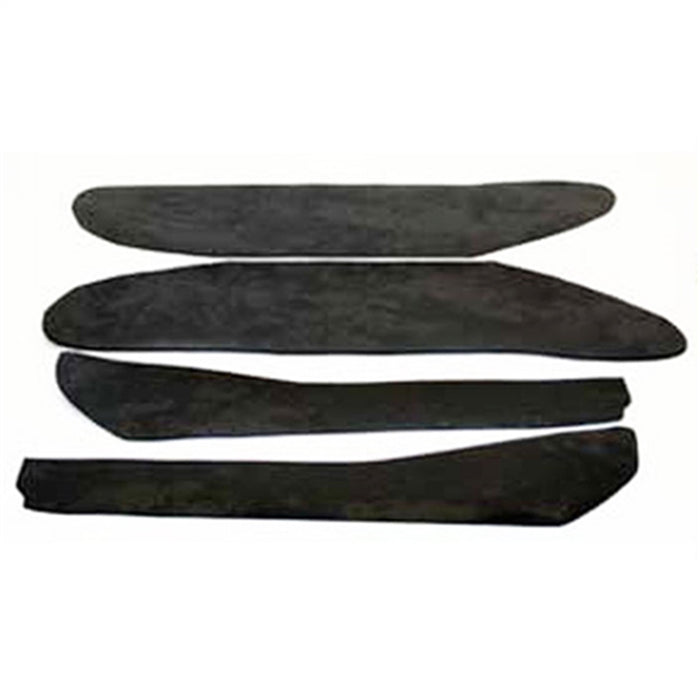 Performance Accessories PA6542 Gap Guards 00-05 Tahoe/Yukon/Suburban/Avalanche/Escalade 1500 2WD/4WD Gas Black Polyurethane Performance Accessories - Truck Part Superstore