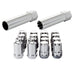 McGard 65454CN Tuner Style Cone Seat Wheel Installation Kit-Chrome-Clamshell - Truck Part Superstore