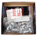 McGard 65454RC Tuner Style Cone Seat Wheel Installation Kit-Chrome w/Red Caps - Truck Part Superstore