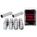 McGard 65457 Tuner Style Cone Seat Wheel Installation Kit-Chrome - Truck Part Superstore