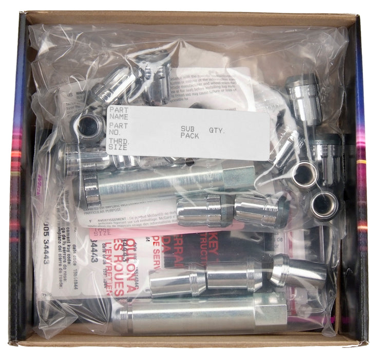 McGard 65457 Tuner Style Cone Seat Wheel Installation Kit-Chrome - Truck Part Superstore