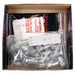 McGard 65457RC Tuner Style Cone Seat Wheel Installation Kit-Chrome w/Red Caps - Truck Part Superstore