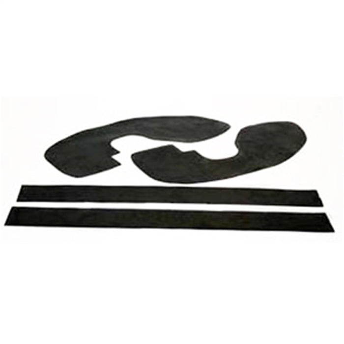 Performance Accessories PA6547 Gap Guards 07-16 Chevy/GMC Silverado/Sierra 1500/2500 2WD/4WD Gas/Diesel Black Polyurethane Performance Accessories - Truck Part Superstore