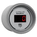AutoMeter 6548 GAUGE; OIL TEMP; 2 1/16in.; 340deg.F; DIGITAL; SILVER DIAL W/RED LED - Truck Part Superstore