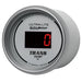 AutoMeter 6549 GAUGE; TRANS TEMP; 2 1/16in.; 340deg.F; DIGITAL; SILVER DIAL W/RED LED - Truck Part Superstore